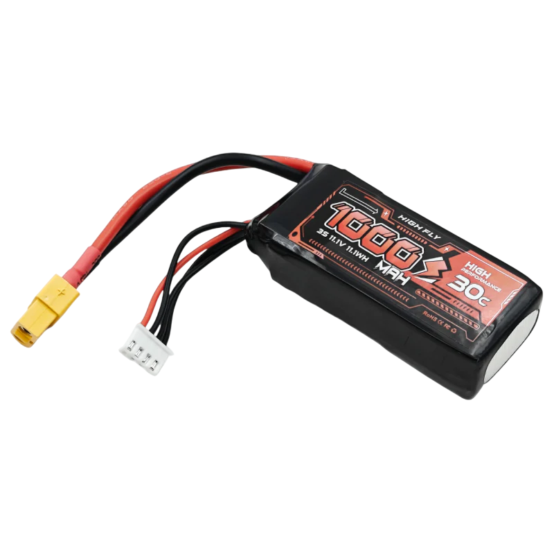 11.1V 1000mAh 3S 30C Lithium-Polymer Rechargeable Battery